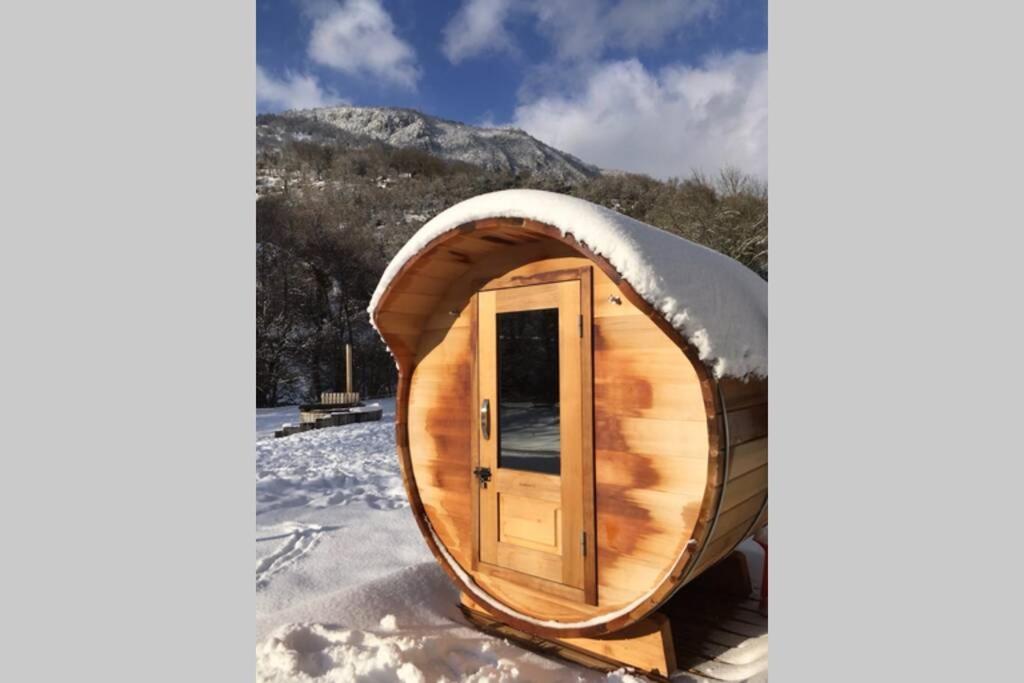 Chalet Le Fario, Bain Nordique Frechet-Aure ภายนอก รูปภาพ